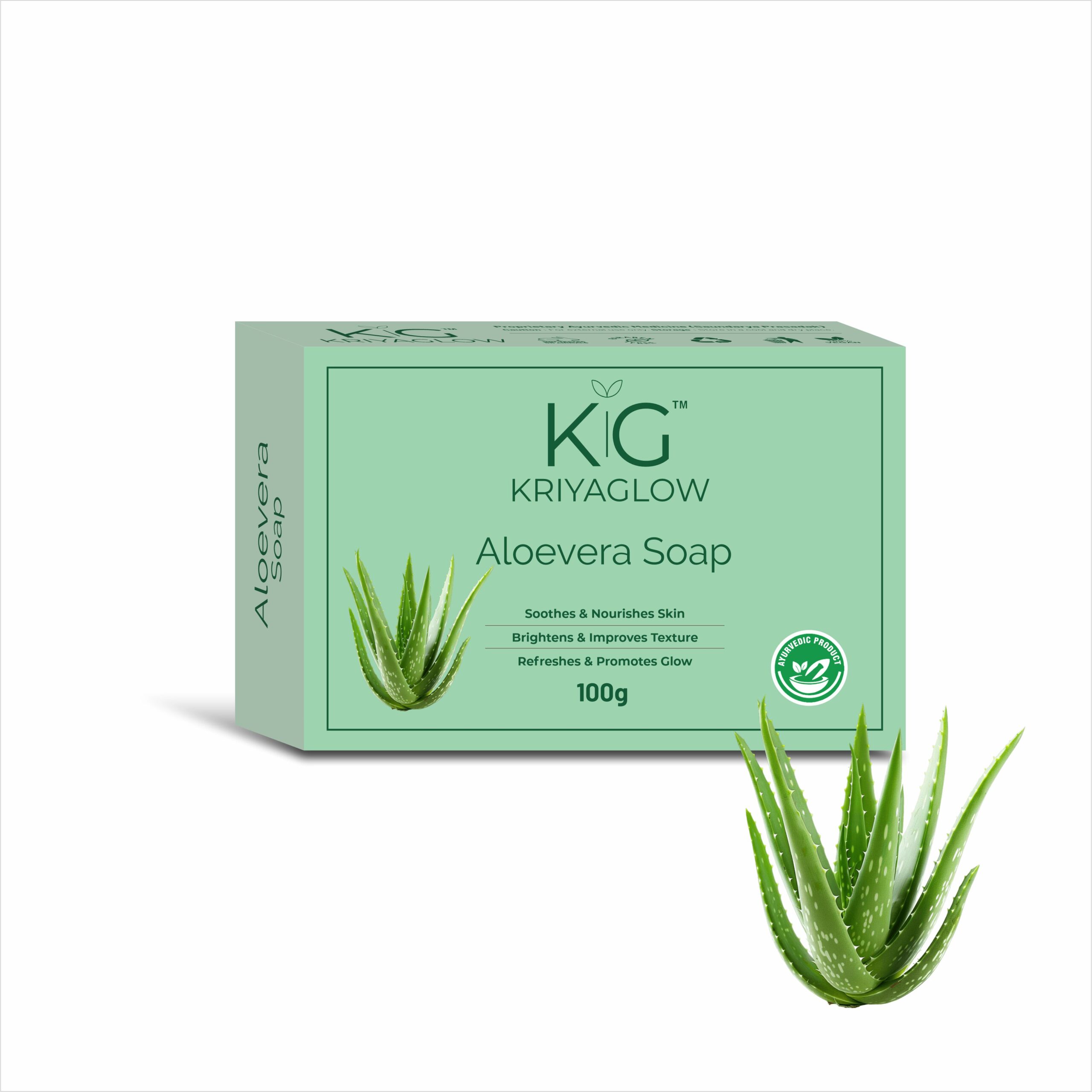 Kriyaglow | Aloevera Soap